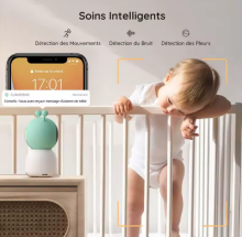 La bebe™ Accessories Baby Monitor Camera 360° Art.70157 Digitālais bērnu videomonitors
