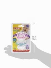 Nuby Softflex Gum -Eez Art.618 Силиконовый массажер, Соска-прорезыватель во время прорезывания зубов, (2 шт. )