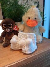 ~Handmade newborn socks