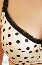 La bebe™ Nursing Bra Soft Art.70986 Black Dots