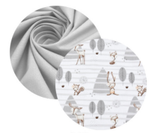 MimiNu MimiNu Sheeps in Hearts Bed bumper 180 cm