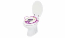 „Fillikid“ tualeto treniruoklis „Softy White“ Art.M2700-05 Tualeto sėdynės reduktorius, tualeto sėdynė, minkšta