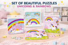 Happy Toys Mini Puzzle   Art.7358 Mini Puzzle,16 psc