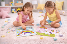 Happy Toys Mini Puzzle   Art.7358 Mini Puzzle,16 psc