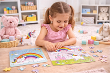 Happy Toys Mini Puzzle   Art.7358 Mini Puzzle,16 psc