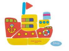 Ikonka Wooden Puzzles Art.KX6521_2