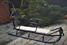 Duo Sledge+Pusher Art.72556 Navy Blue
