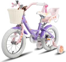 Joystar Kids Bike Wheels Collas 14'  Art.72709 Violet  Children's two-wheeled bicycle with additional wheels