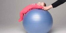 Frogeez™ Gymnastic Fitball  Art.L20076 Lilac Fitnesa, Jogas, Vingrošanas/gimnastikas bumba, 75сm [75cm]