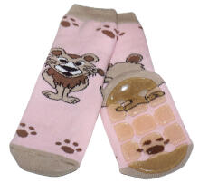 Weri Spezials terry socks 1002 Lion pink