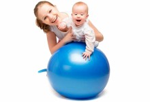 Frogeez™ Gymnastic Fitball Art.L20075 Blue Гимнастический фитбол-мяч , для занятий аэробикой, финтесом, Боботом.. 65cм