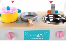 TLC Baby Kitchen Art.T20077 Детская кухня с плитой и выдвижной полкой на колесиках