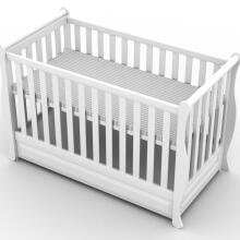 Elf Bed Gardenia  Art.74239 White  bērnu koka gulta 120x60cm