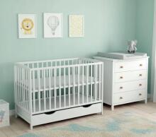 Elf Bed Arco Art.74243 Natural Bērnu koka gulta 120x60cm
