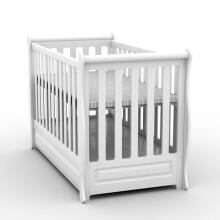 Elf Bed Gardenia Drawer  Art.74249 White  bērnu gulta ar atvilktni  120x60cm
