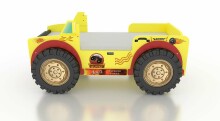 Plastiko Monster Truck Art.74278 Детская стильная кровать-машина с матрасом 190x90cм