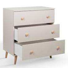 La Bebe™ Kids Wood Cot Tomi 20 Art.74492 Grey Bērnu kokā gultiņa 120x60cm