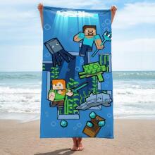 Carbotex Beach Towel Minecraft Art.MC248514-R