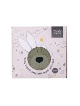 Wooly Organic Art. TF-102-B-14 Baby towel with hood Bunny