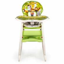 „Eco Toys“ maitinimas Art.C-211 „Green“ maitinimo kėdė + stalas Transformatorius