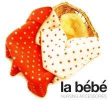 La bebe™ Lambswool 70х100 Art.76815 Strawberry Dots Детское шерстяное одеяло/плед из шерсти (New Zeland),100х70 см