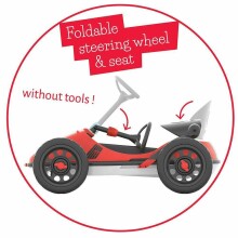 Chillafish go-kart with pedals Monzi-RS Картинг для ребенка