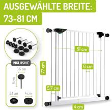 Bomi® Mira Safety Gate Art.76935 White