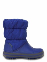 Crocs™ Kids' Winter Puff Boot Art.14613-4BH Cerulean Blue  Детские сапоги с утеплением