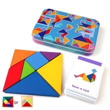 Happy Toys Puzzle Art.8709 Koka puzle Tangrams
