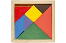 Happy Toys Puzzle Art.8709 Koka puzle Tangrams