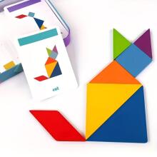 Happy Toys Puzzle Art.8709 Koka puzle Tangrams