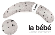 La Bebe™ Moon Maternity Pillow Art.7791 Grey Cats