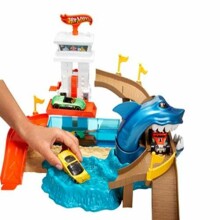 Mattel Hot Wheels City Color Shifters Hai-Attacke Spielset Art. BGK04 Trase 'Haizivs medības'