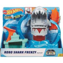 Mattel Hot Wheels Robo Shark Frenzy Art.GJL12