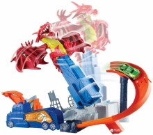 Mattel Hot Wheels Dragon Snowdown Art.DWL04 Трек- Битва с драконом