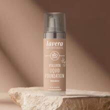 Hyaluron Liquid Foundation - Warm Nude 03  Art.78556 Tonālais krēms ar dabīgo hialuronskābe un organiska mandeļu eļļa - 30 ml