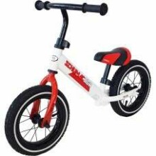 Bet Design Schumacher Kid Go-12 Art.HD-015 Raudonas vaikų motoroleris su metaliniu rėmu ir pripučiamais ratais