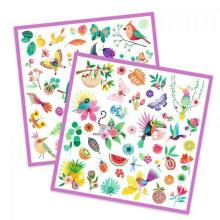 Djeco Stickers Paradise Art.DJ09271 Наклейки - Рай