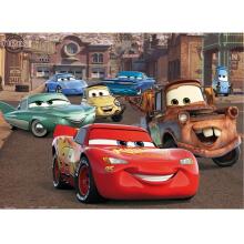 Disney Тачки пазл и раскраска 2 в 1, 108 деталей, 4+