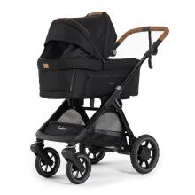 Emmaljunga Sento Outdoor Art.78989 Black  Stroller with cradle