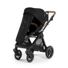 Emmaljunga Sento Art.79353 Outdoor Black Stroller 2 in 1