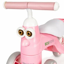 EcoToys Balance Bike Art.N1009 Pink Детский велосипед/бегунок