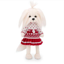 Orange Toys Lucky Doggy Mimi: Scandinavian Motif Art.LD4/089 Мягкая игрушка щенок MIMI с каркасом (37cm)