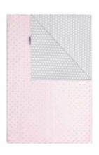 Womar Zaffiro Art.80191 Pink Мягкое двухсторонее одеяло-пледик из микрофибры (раз.75x100см)