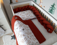 Baby Love Premium Motylek Art.81095 Mazuļu kokvilnas gultas veļas komplekts no 2 daļām [virspalags ar spilventiņu]