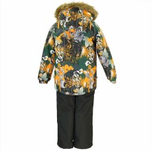 „Huppa'19“ žiemos menas. 41480030-82822 Šilta kūdikio žieminė šiltų kostiumų striukė + kelnės