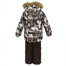 Huppa'18 Winter Art.41480030-72581 Silts ziemas termo kostīms jaka + bikses (92-134 cm)