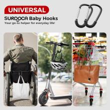 Surdoca Pram Hook for Mum Art.81378  Stroller handle lock