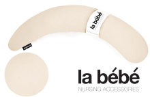 La Bebe™ Moon Maternity Pillow Cover Art.81478 Light Beige 195 сm