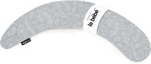 La Bebe™ Moon Maternity Pillow Cover Art.81479 Oriental Light Grey Satin